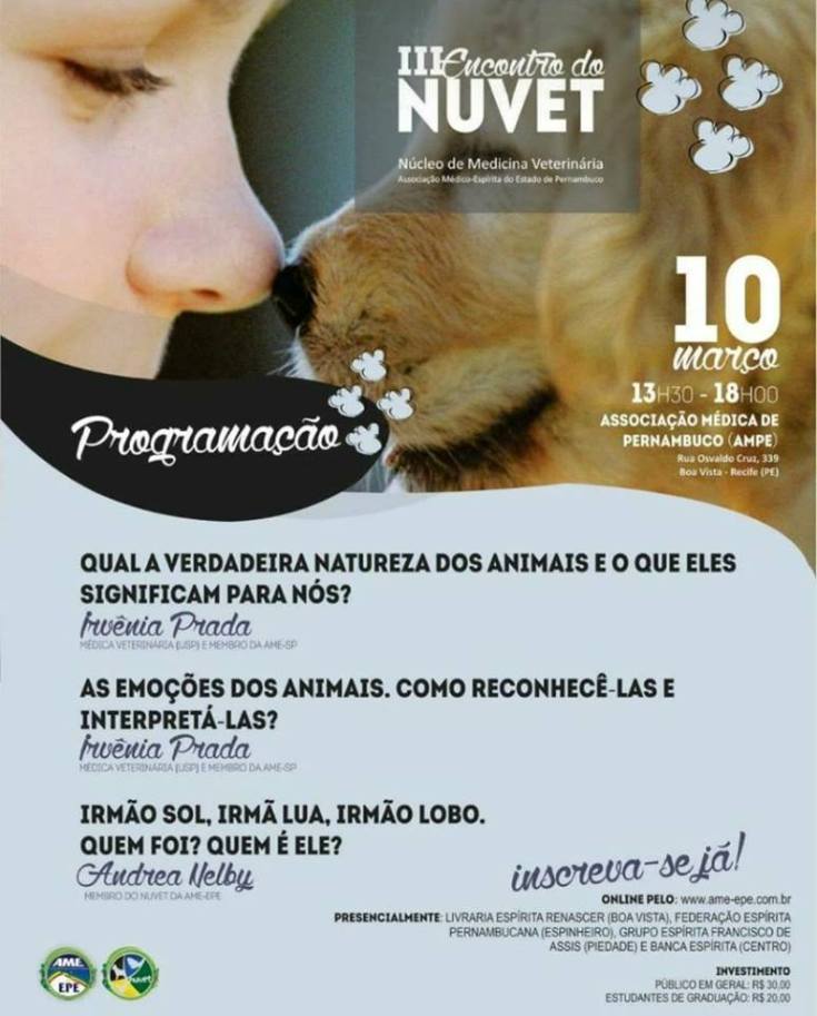 Encontro em Pernambuco estuda os animais