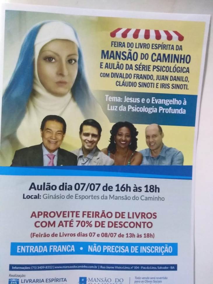 Feira de Livro e aulão na Bahia