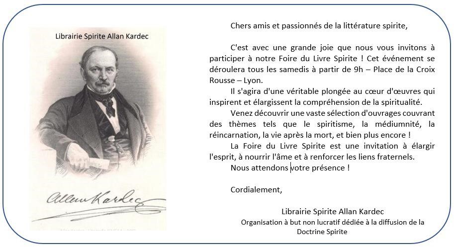 Feira do Livro Espírita - Lyon, França