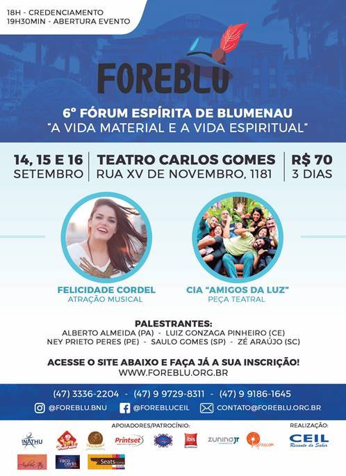 Fórum Espírita em Santa Catarina