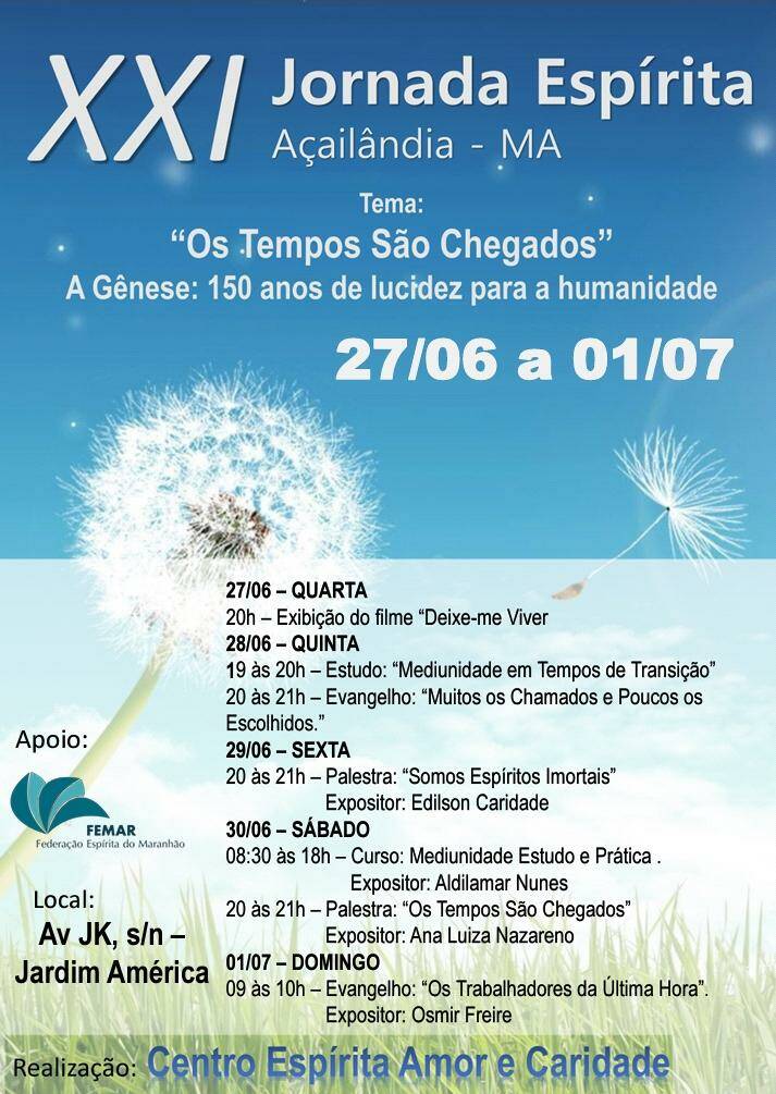 Jornada Espírita no Maranhão