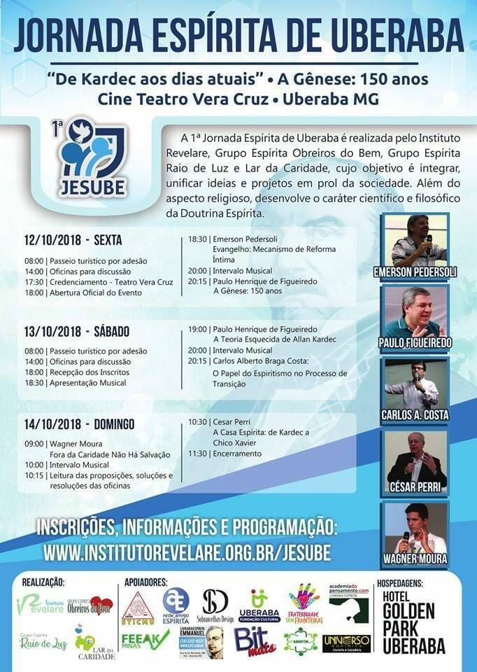 Jornada Espírita em Minas Gerais