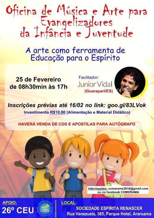 Oficina de Música e Arte no Rio de Janeiro