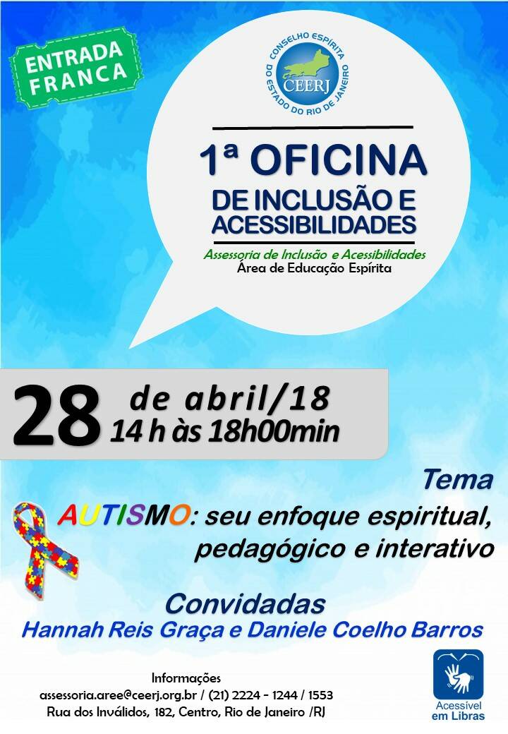 Oficina de Inclusão no Rio de Janeiro