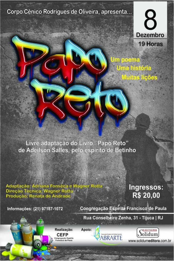 Peça Espírita no Rio de Janeiro