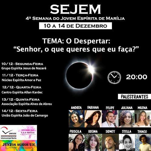Semana Jovem Espírita em São Paulo
