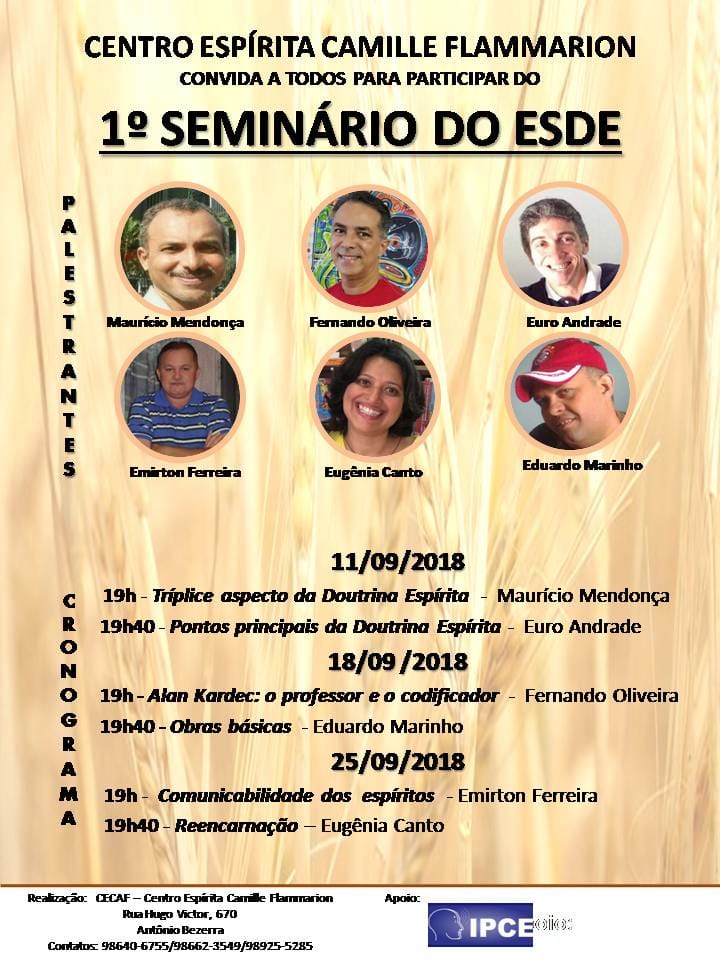 Seminário Espírita no Ceará