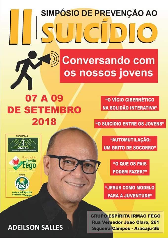 Simpósio sobre suicídio em Sergipe