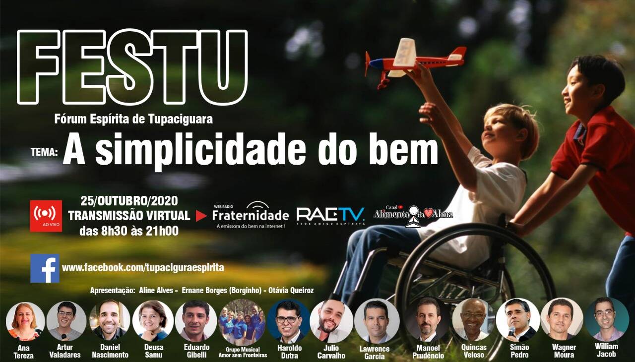 4º FESTU – Fórum Espírita de Tupaciguara