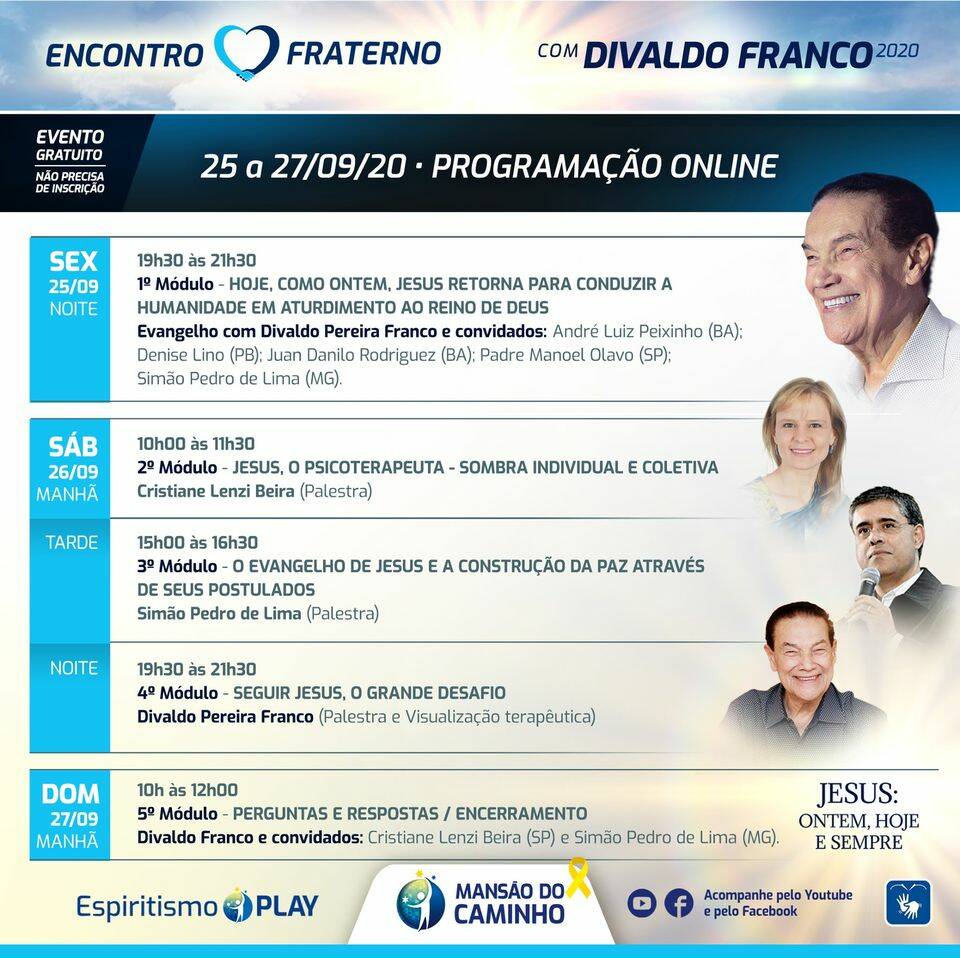 Encontro Fraterno com Divaldo Franco