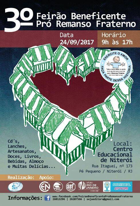 Feira beneficente no Rio de Janeiro