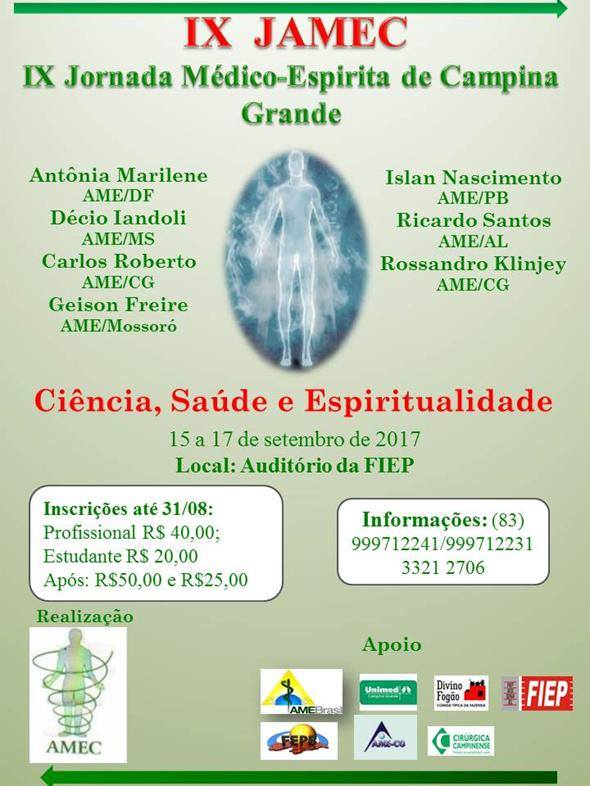 Jornada Médico-Espírita na Paraíba