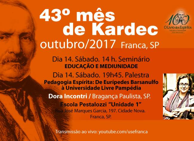 Mês espírita em São Paulo