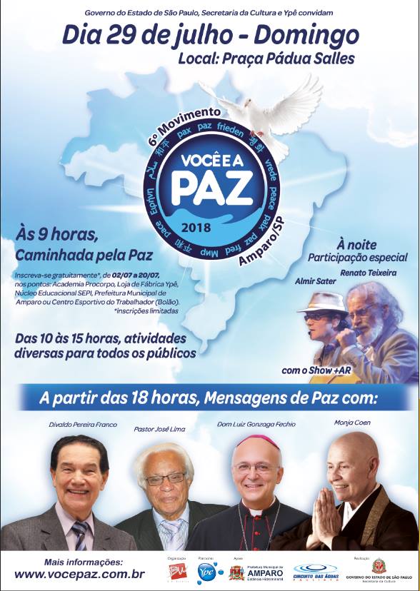 Movimento Você e a Paz em São Paulo