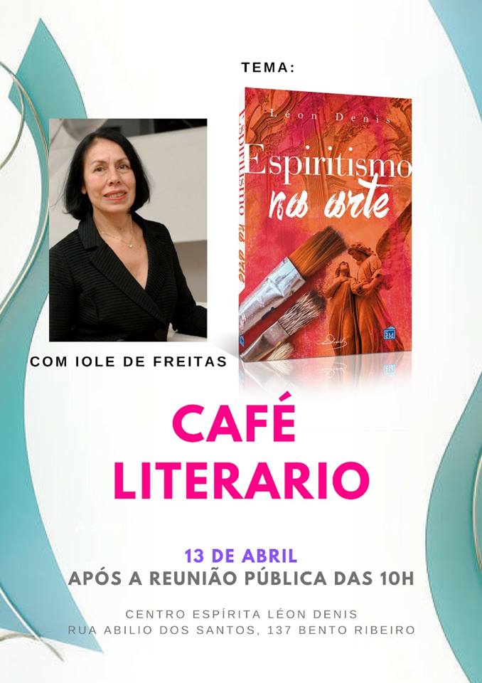 Café Literário no Centro Espírita Léon Denis