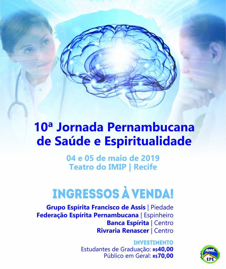 10ª Jornada Pernambucana de Saúde e Espiritualidade 