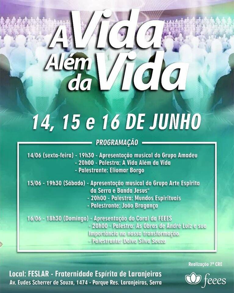 6ª Jornada Espírita em Serra-ES