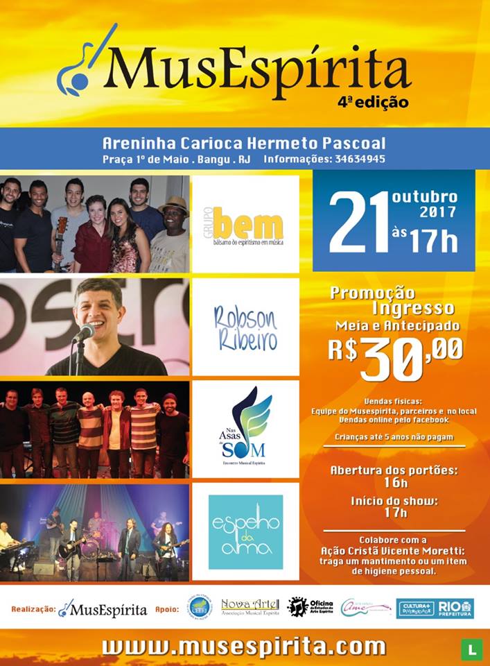 4º MusEspírita no Rio de Janeiro