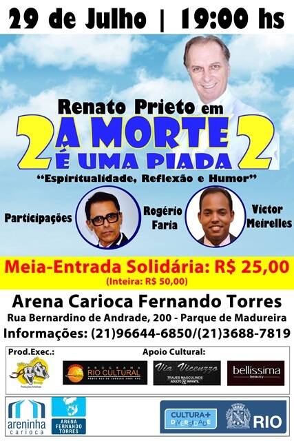 Peça Espírita no Rio de Janeiro