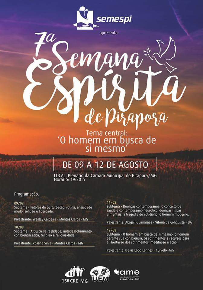 Semana Espírita em Minas Gerais